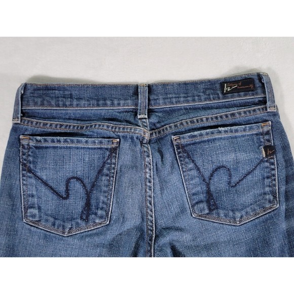 Citizens Of Humanity Kelly 63 Stretch Low-Waist Cropped Women's Jeans Size 26 - Picture 5 of 16